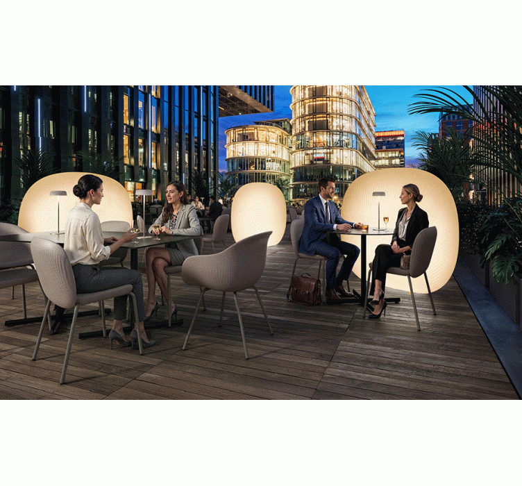 Обідній стіл Fade 8465 U1 D70 White Light (8465U1-A4927-A4744)8